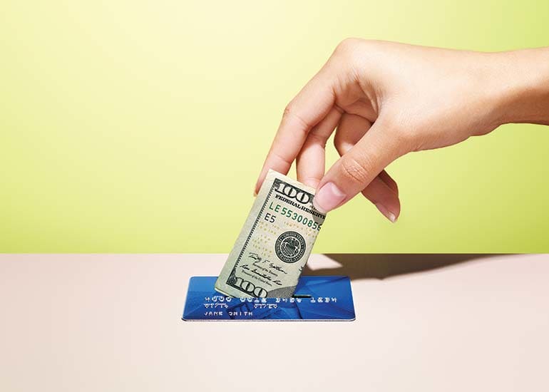 cash back debit card