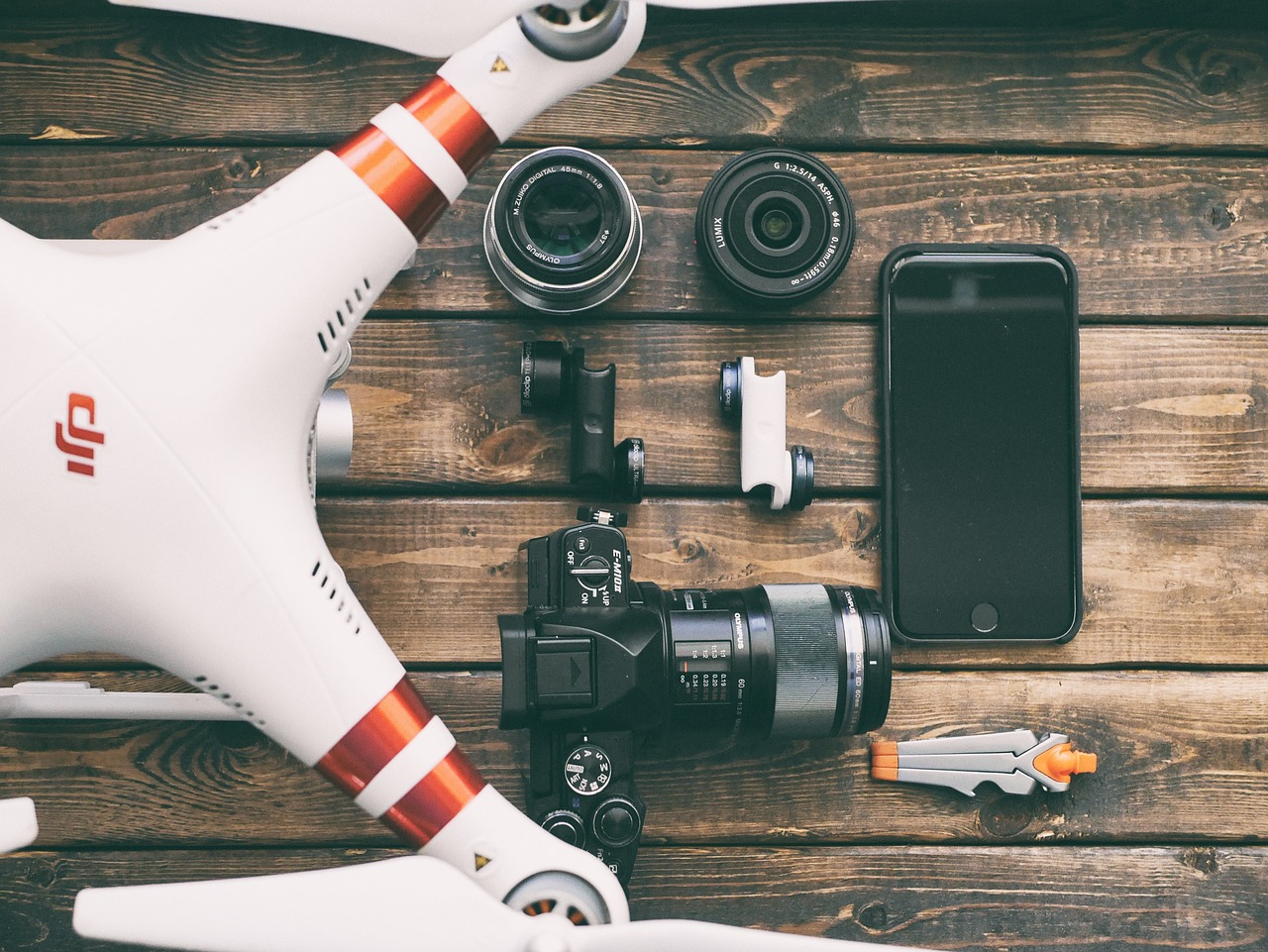 installing drone